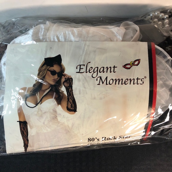 Elegant Moments 80's Rock Star Halloween Costume. - Picture 1 of 6